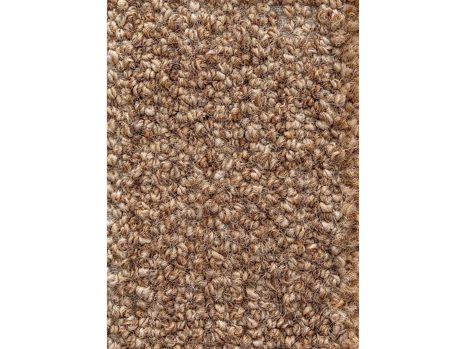 Tapis intérieur lavable - uni à boucles - naturel - 200 x 290 cm - LUMEN