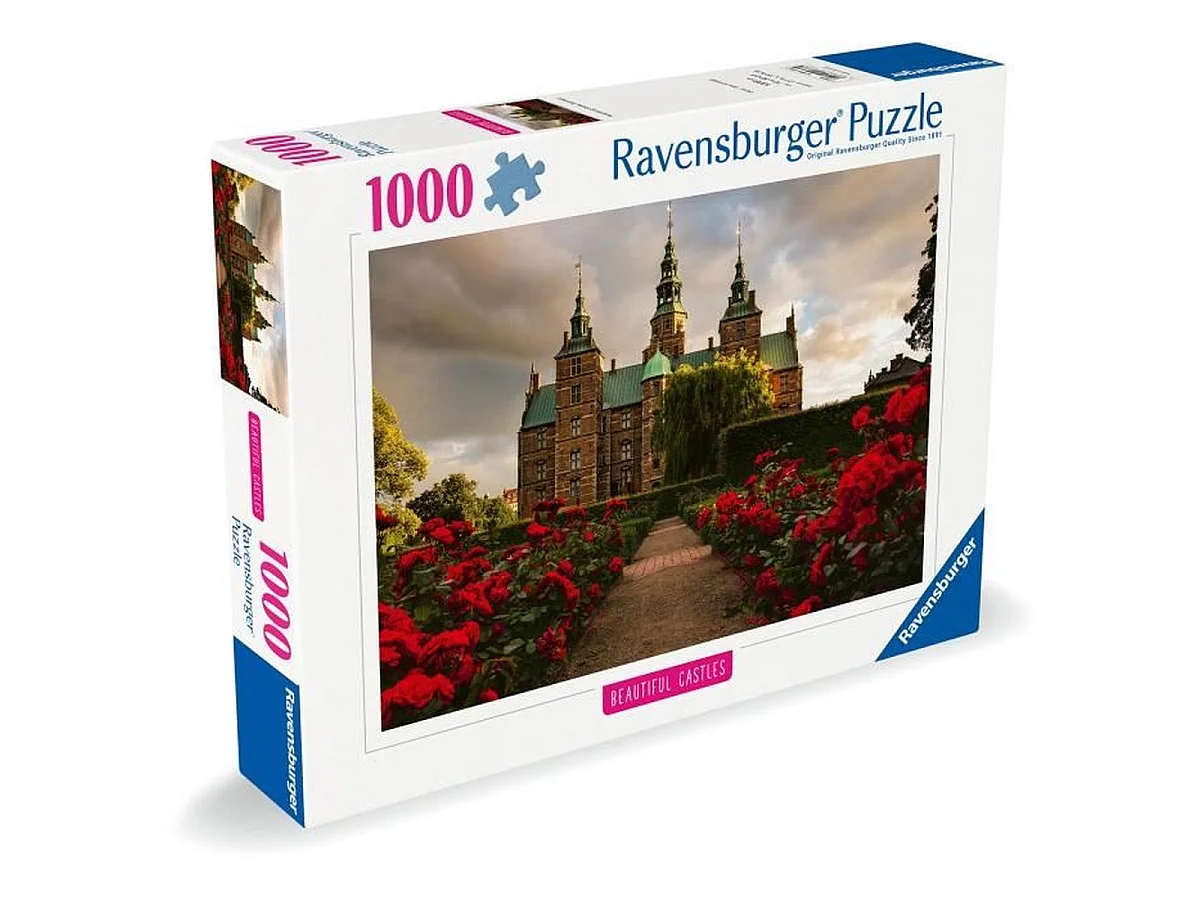 Ravensburger Puzzle 1000 pièces – Château de Rosenborg, Danemark (Paysage)