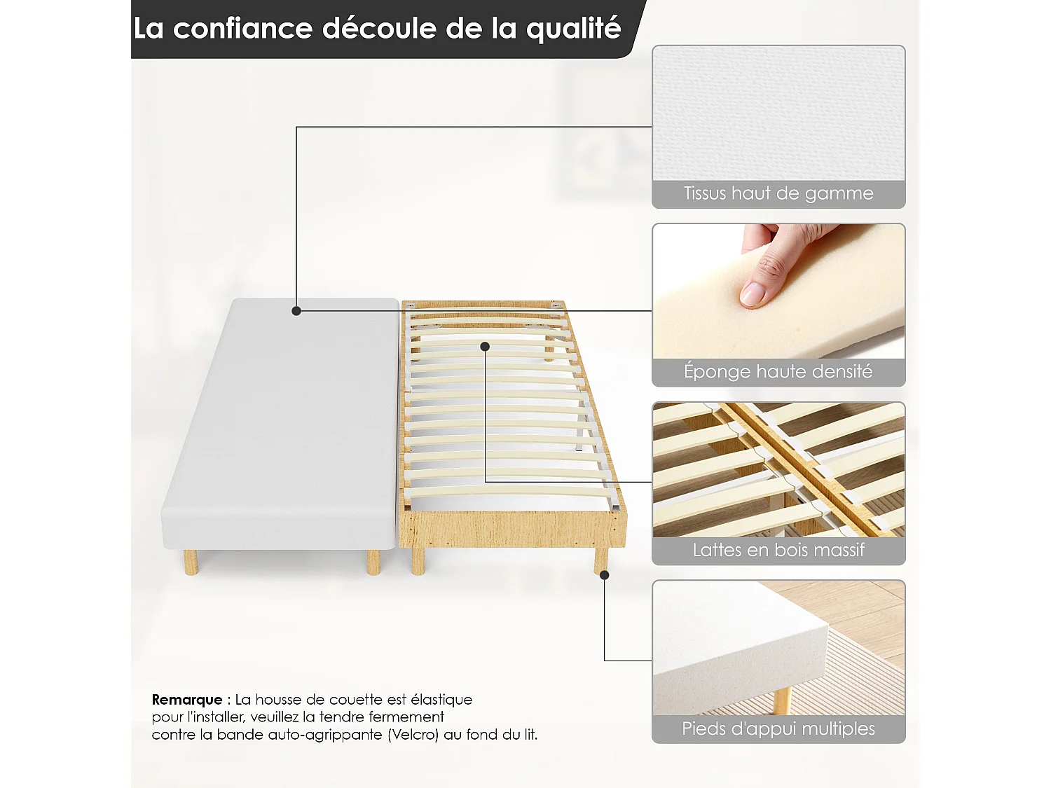 Boxspring 90x200x2, tweepersoonsbed 180x200 cm, 12 poten, topper van hoogwaardig schuim