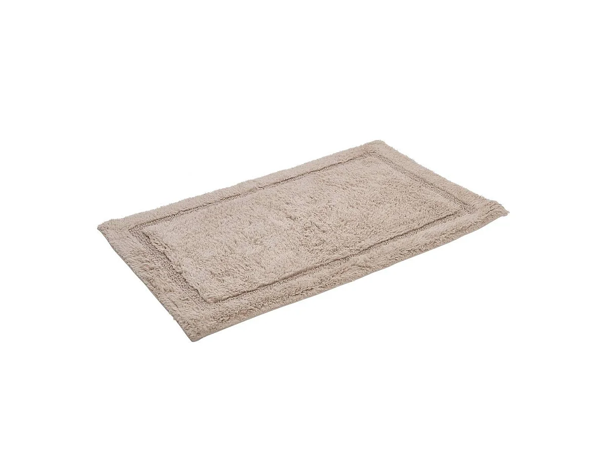 Tapis de Bain Fluffy "Colorama" 50x75cm Beige Lin