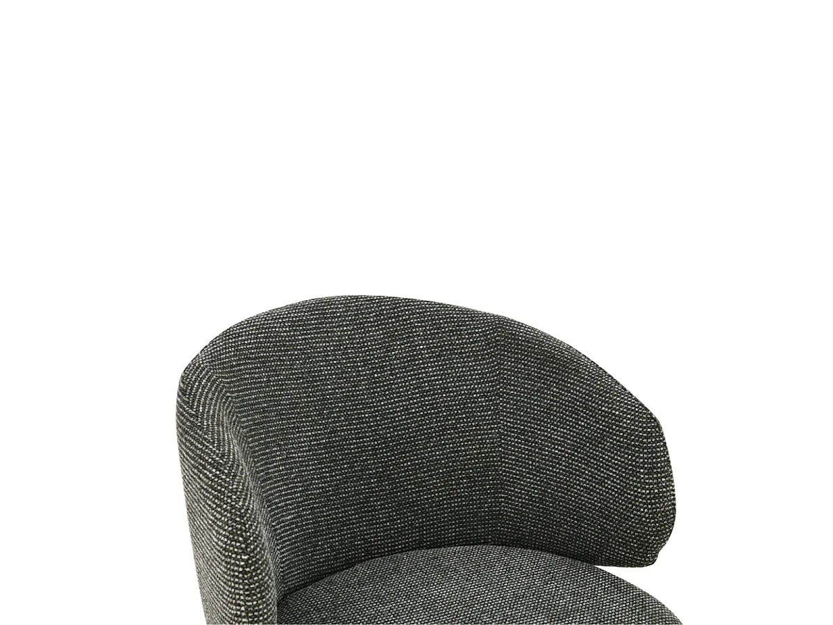 Lot de 2 Chaises en tissu et pieds en hêtre H79 cm - SOLENE