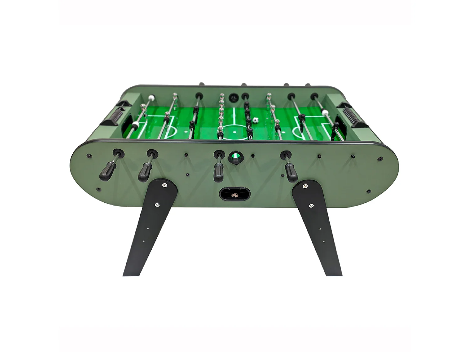 Babyfoot en bois vert olive SAO PAULO