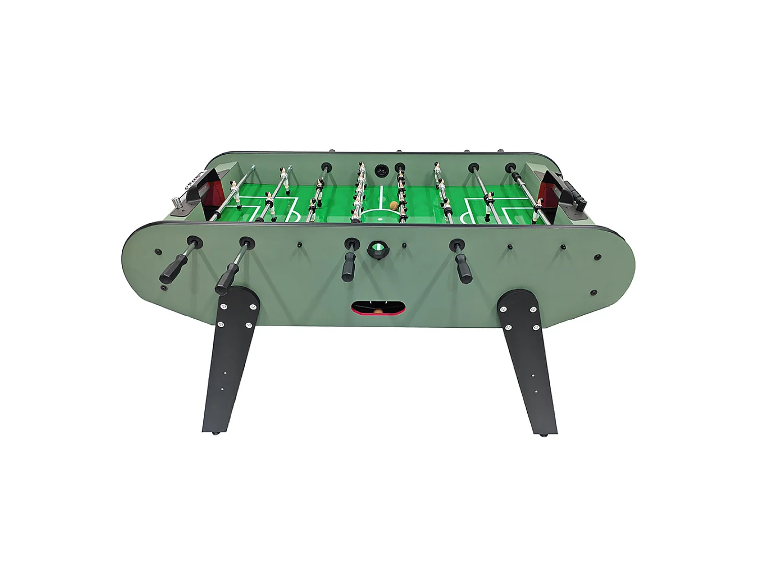 Babyfoot en bois vert olive FLAMENGO