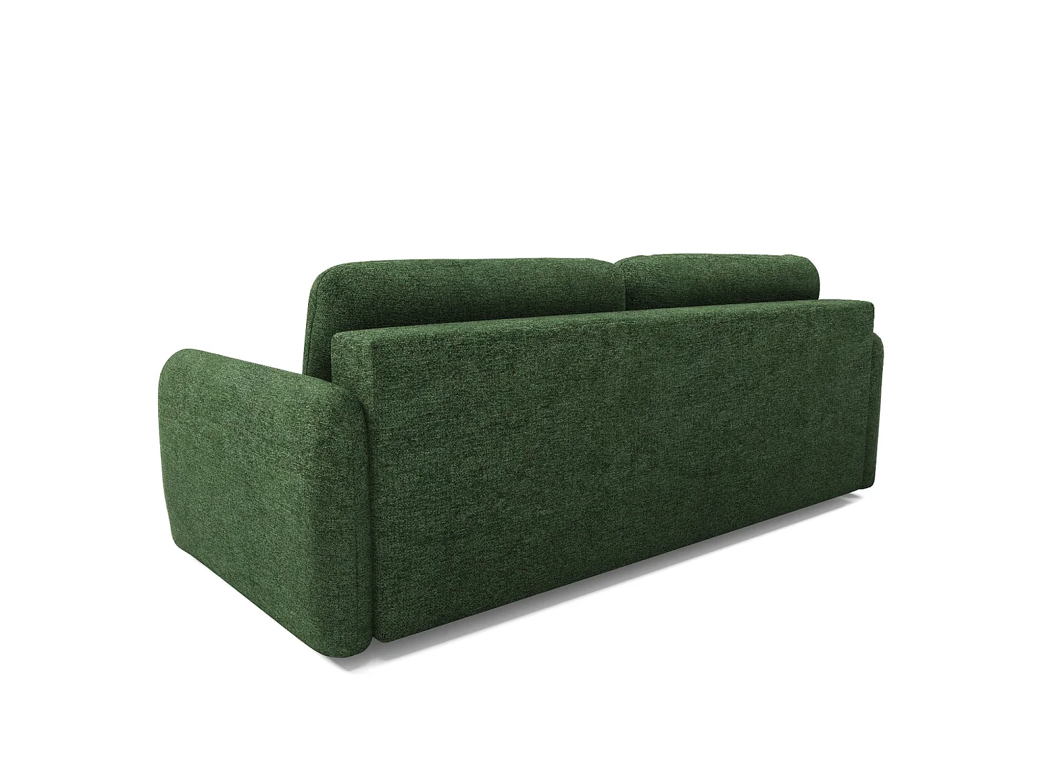 4-zits slaapbank SOFA BUFFOLO, flesgroenkleurige gemêleerde stof, ultrazachte zitkussens met wolkachtig comfort, onweerstaanbaar zitcomfort
