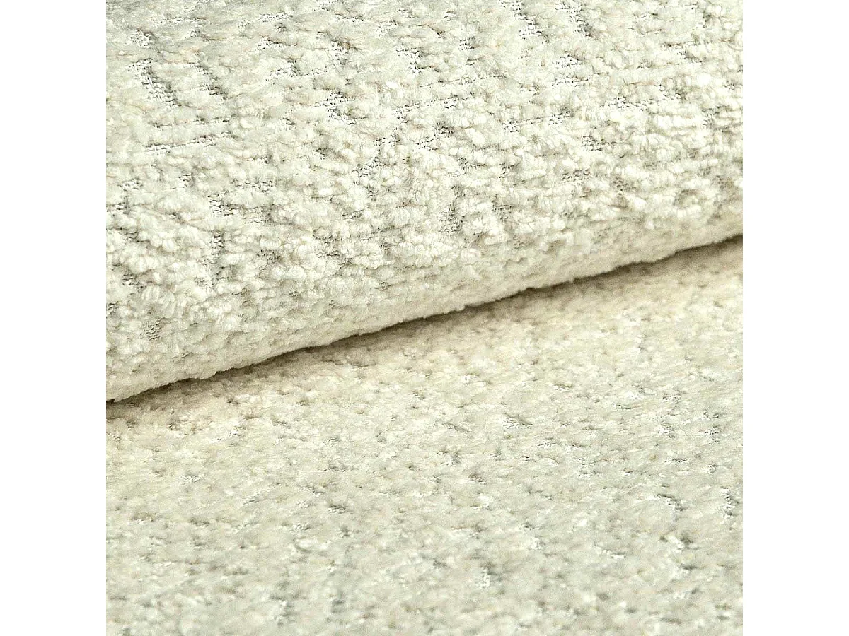 ŁÓŻKO TAPICEROWANE MONA 2 z pojemnikiem na pościel i stelażem SPACE PLUS ROBO-FRIENDLY 140x200-CORAL15 kremowy