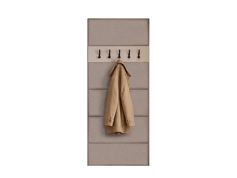 Halset Sovi - 115 x 235 x 33 cm kast kapstok zitbank halmeubel voor de hal kasjmier