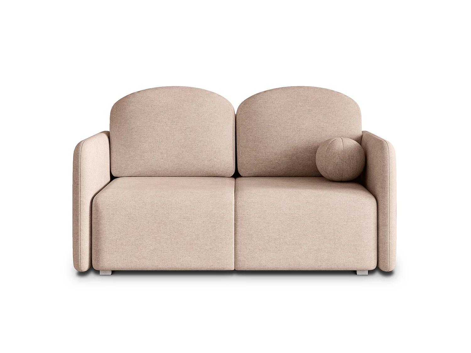 Slaapbank SUVI II Geweven stof Beige