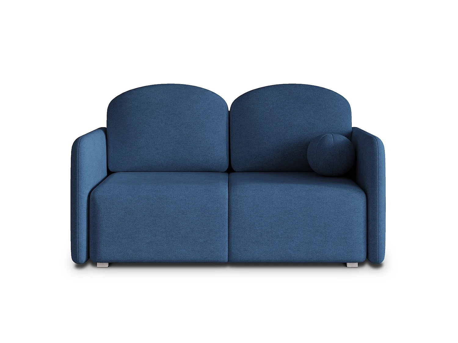 Slaapbank SUVI II Geweven stof Blauw