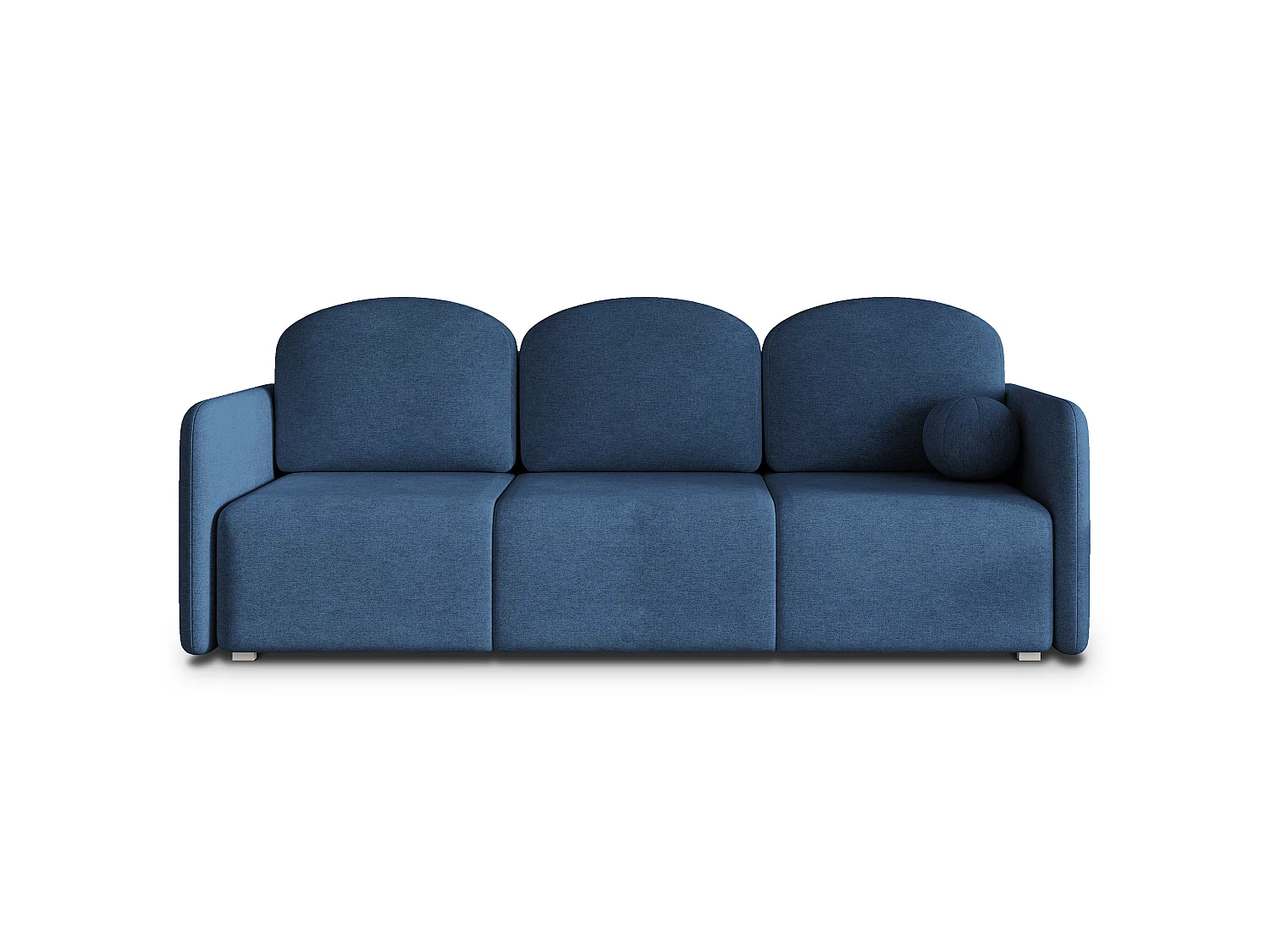 Slaapbank SUVI III Geweven stof Blauw