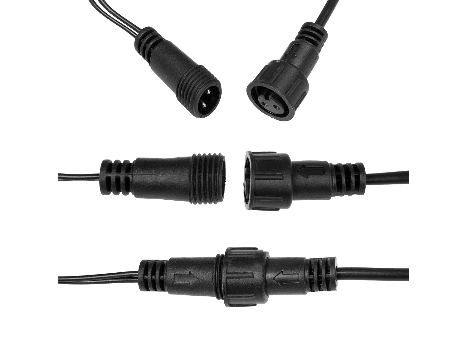 Guirlande lumineuse LED 25,5 m effet flash 300 LED éclairage de Noël