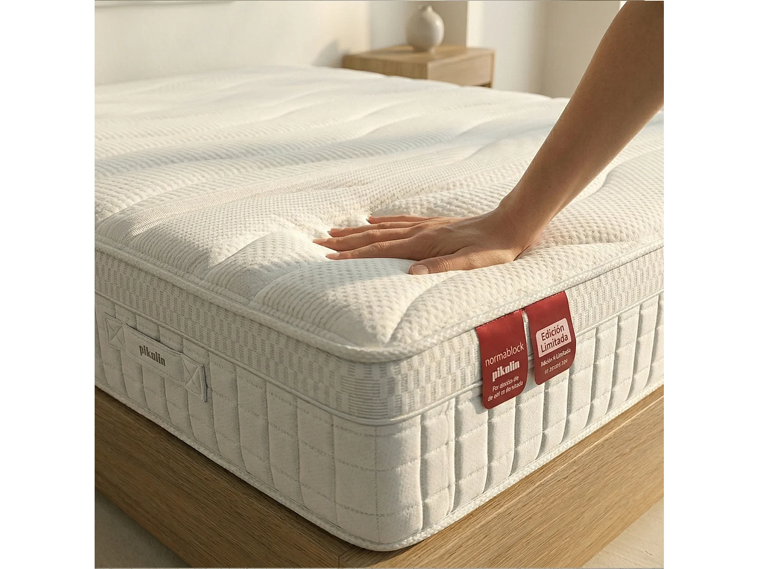 Colchão 140x182 Visco e Molas 29cm PIKOLIN conforto hotel 5 estrelas de firmeza progressiva - EDIÇÃO LIMITADA