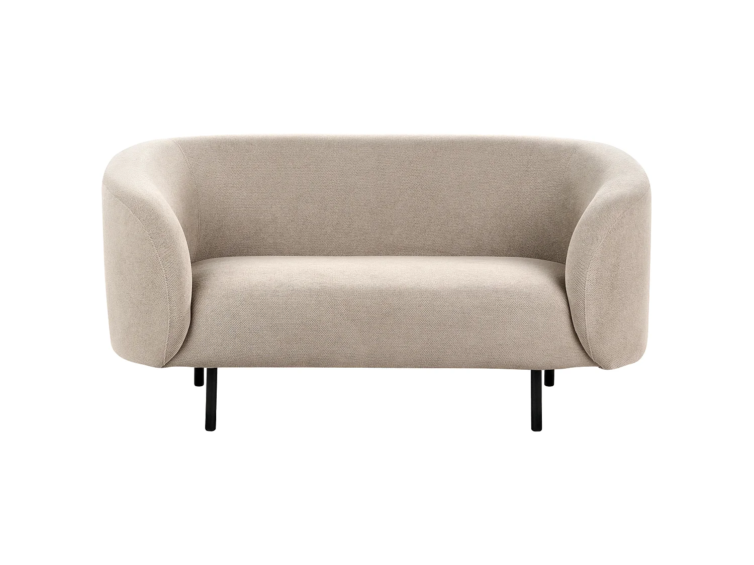 Ensemble de salon LOEN Tissu Taupe 6 places