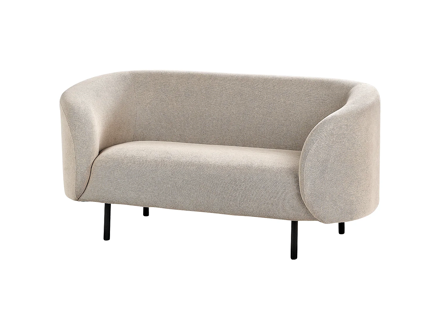 Ensemble de salon LOEN Tissu Taupe 6 places