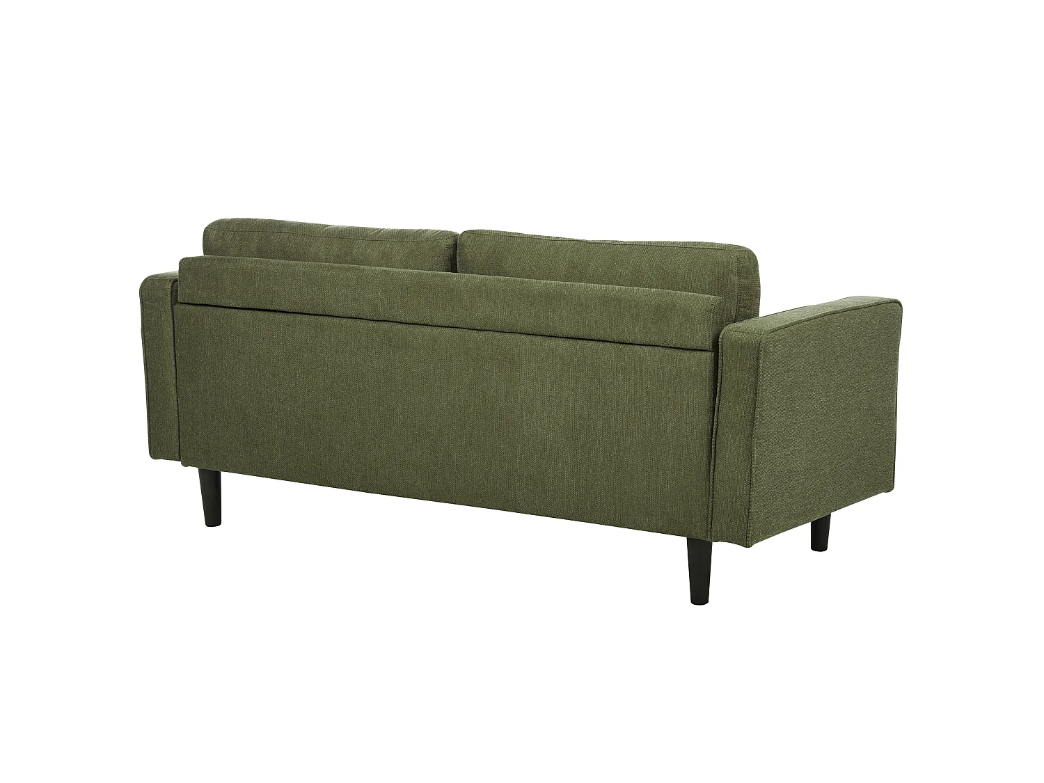 Ensemble de salon NURMO Tissu Vert foncé 6 places