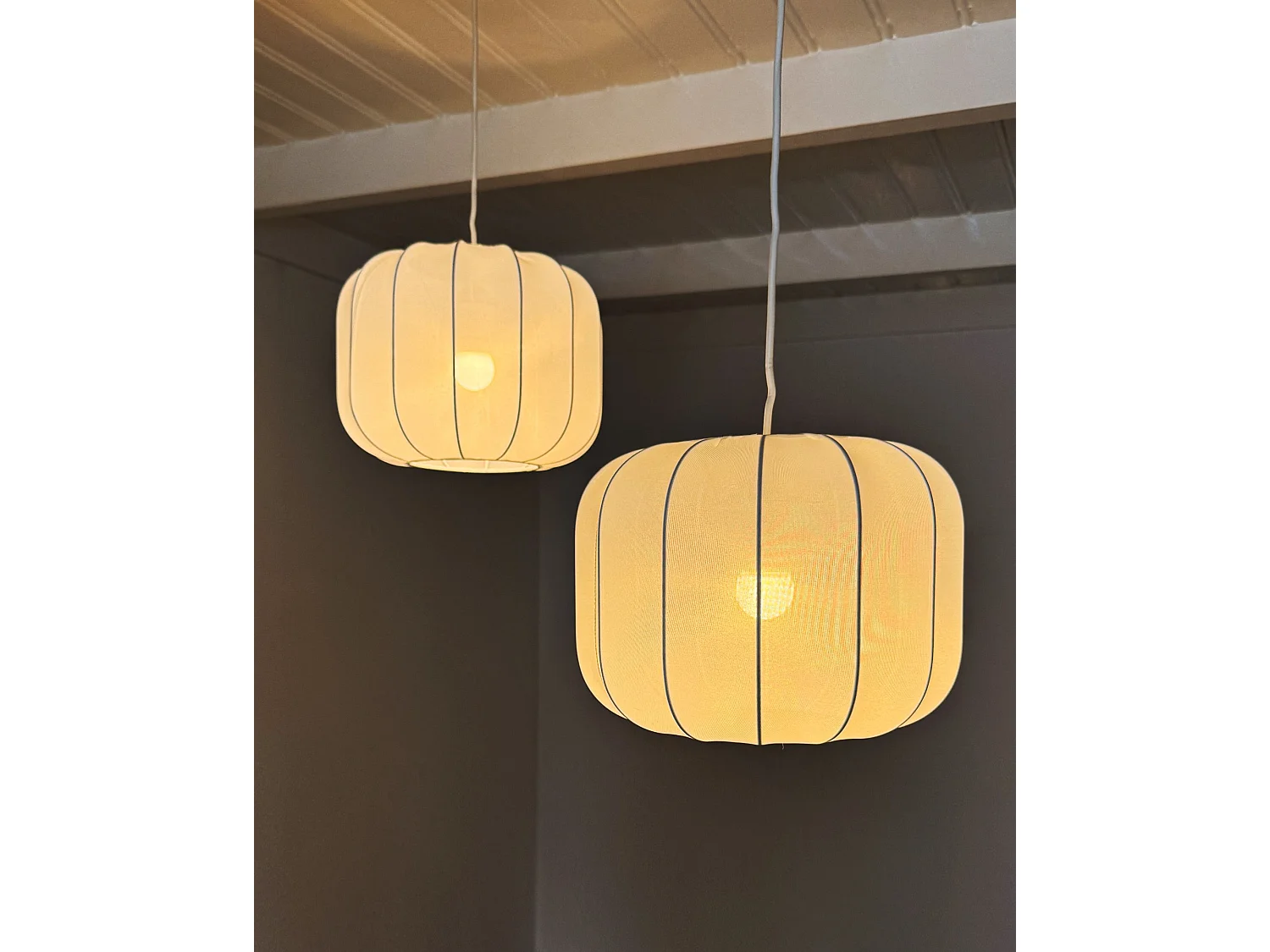 Lampa wisząca CABRIALES Biały
