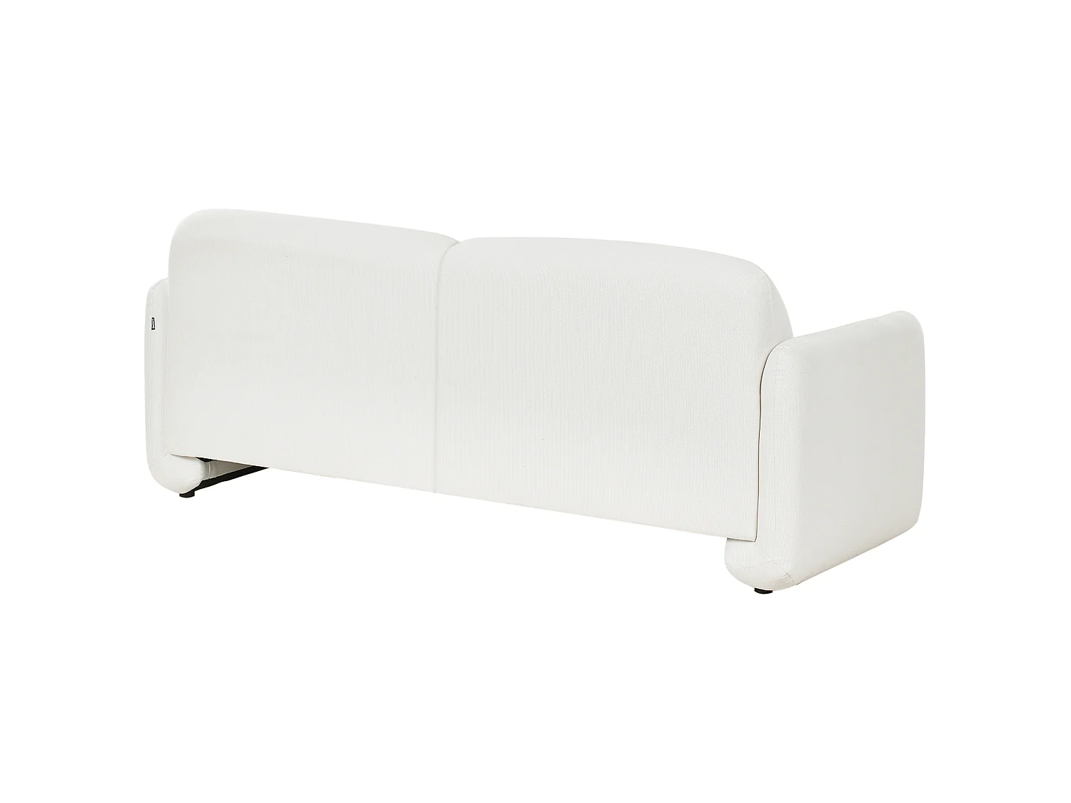 Ensemble de salon SALAND Tissu Blanc 4 places
