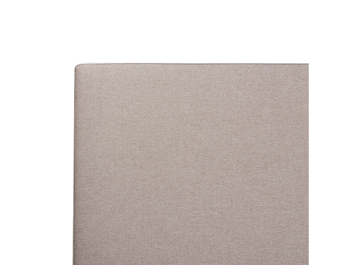 Letto contenitore Tessuto CASTELNAVET 160 x 200 cm Tortora
