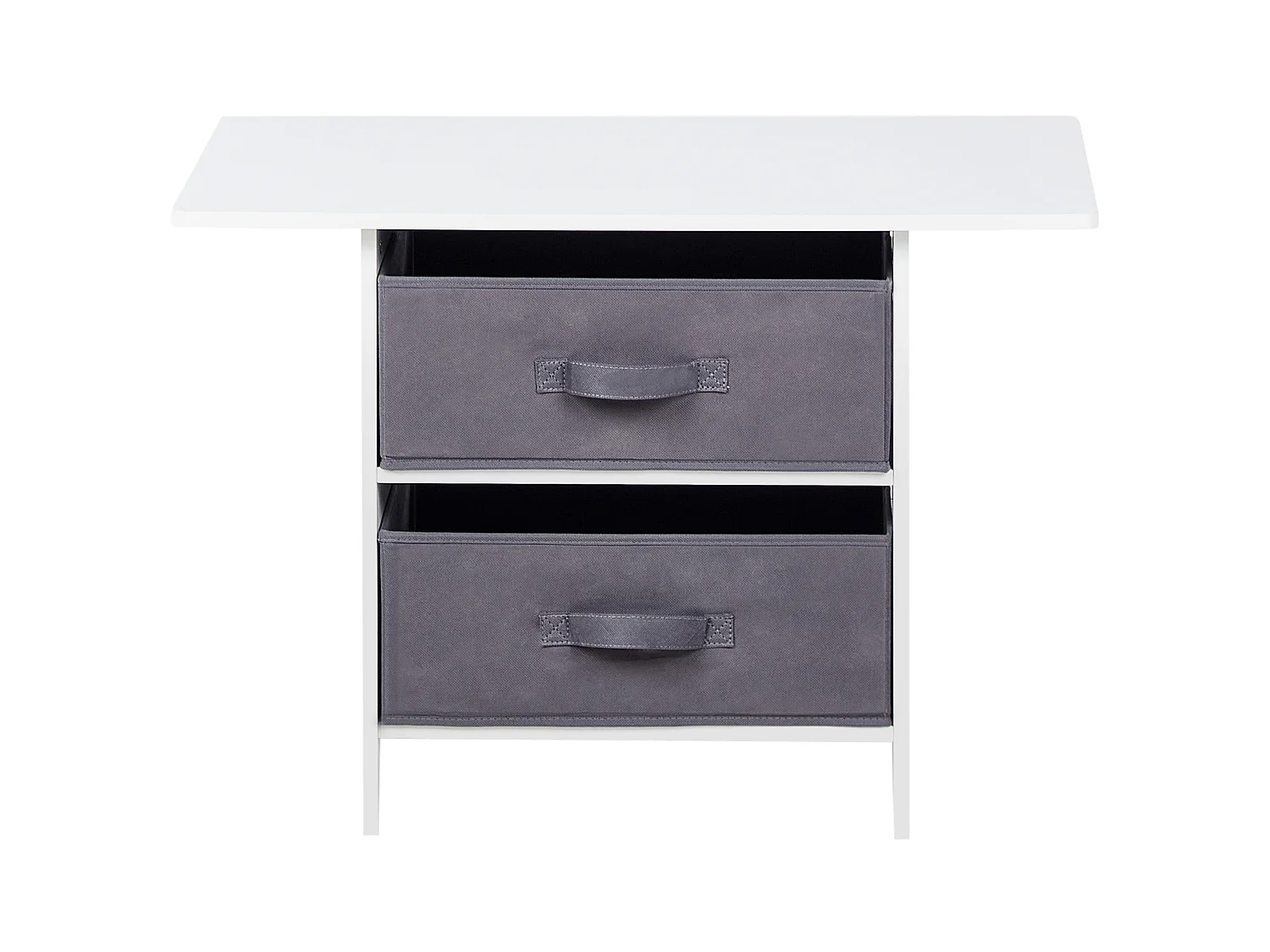 Conjunto de mesa y 2 sillas infantiles blanco YALGOO