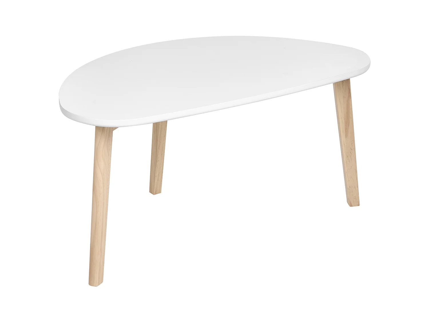 Bijzettafel FLY Hout Wit