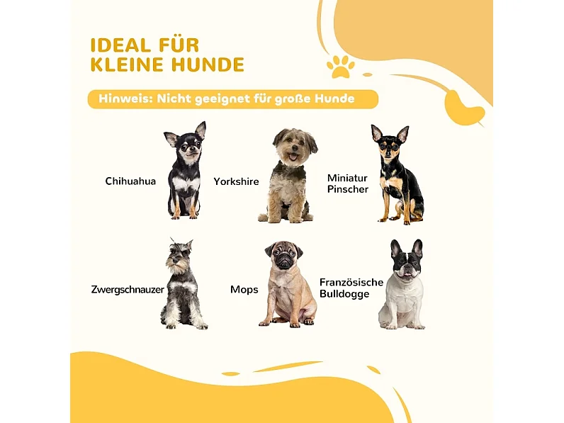 Faltbares Hundegitter aus Holz und MDF, hellgrau, 3 Paneelen, 154,5 x 61 cm