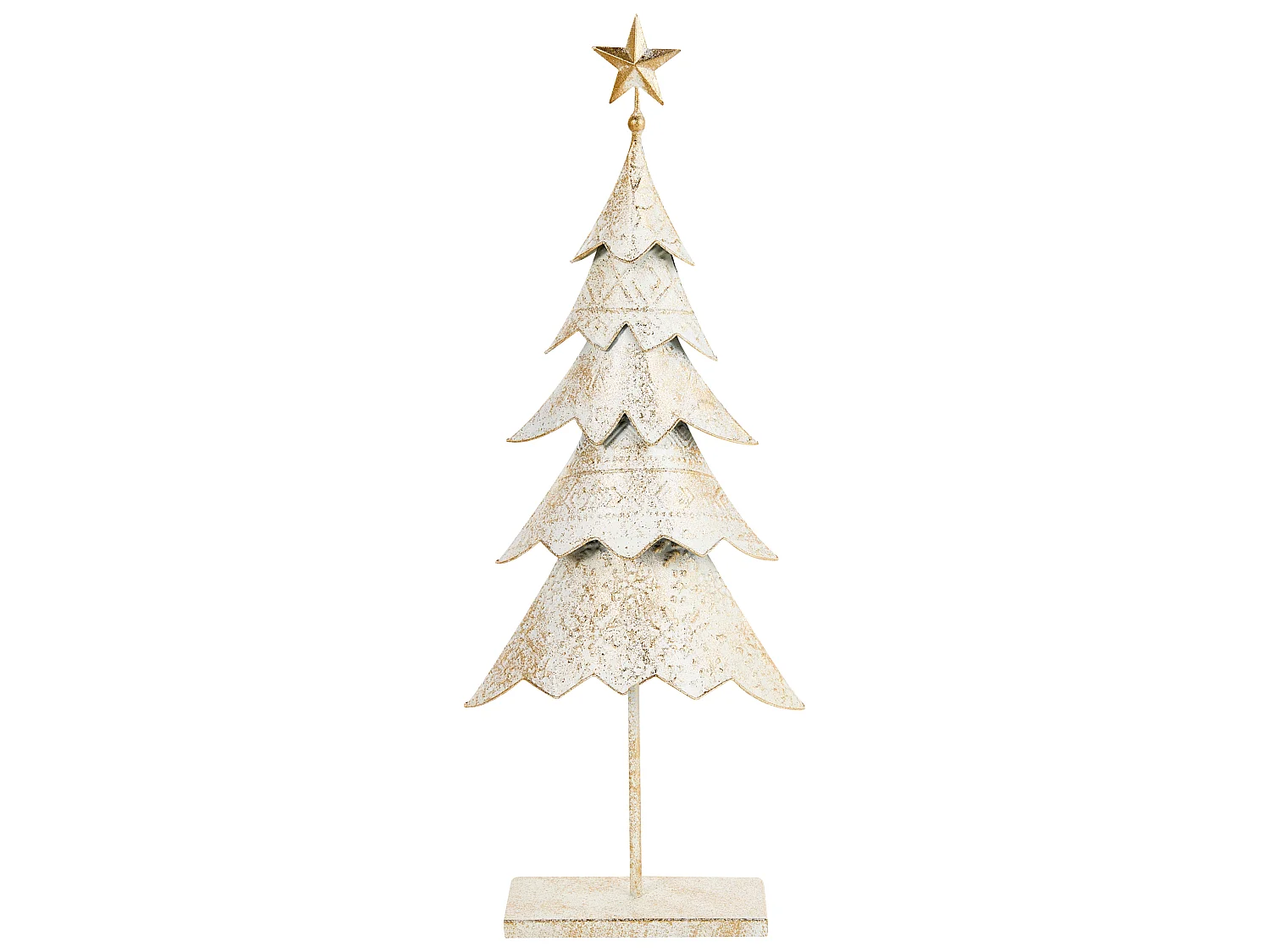 Décoration de Noël HANKO 98 cm Arbre de Noël Doré