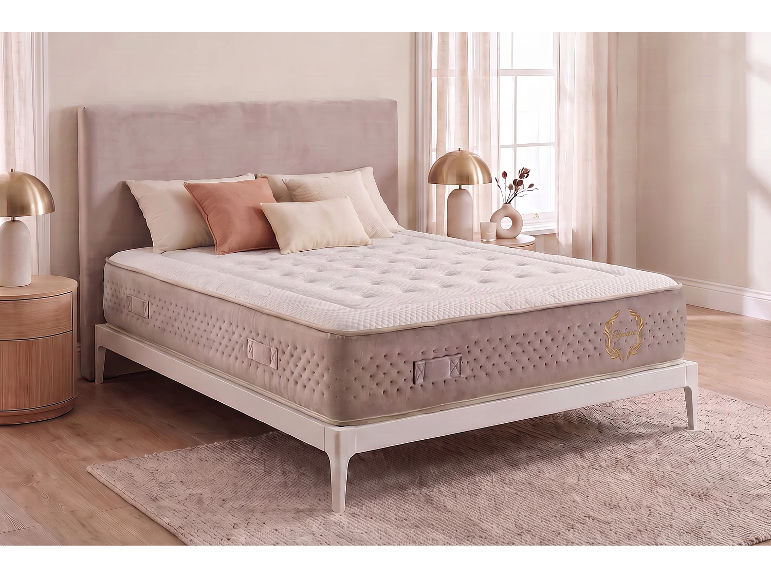 Colchón Muelles Ensacados Kronos Spring Multizone, 31cm, 90x190cm - Moonia