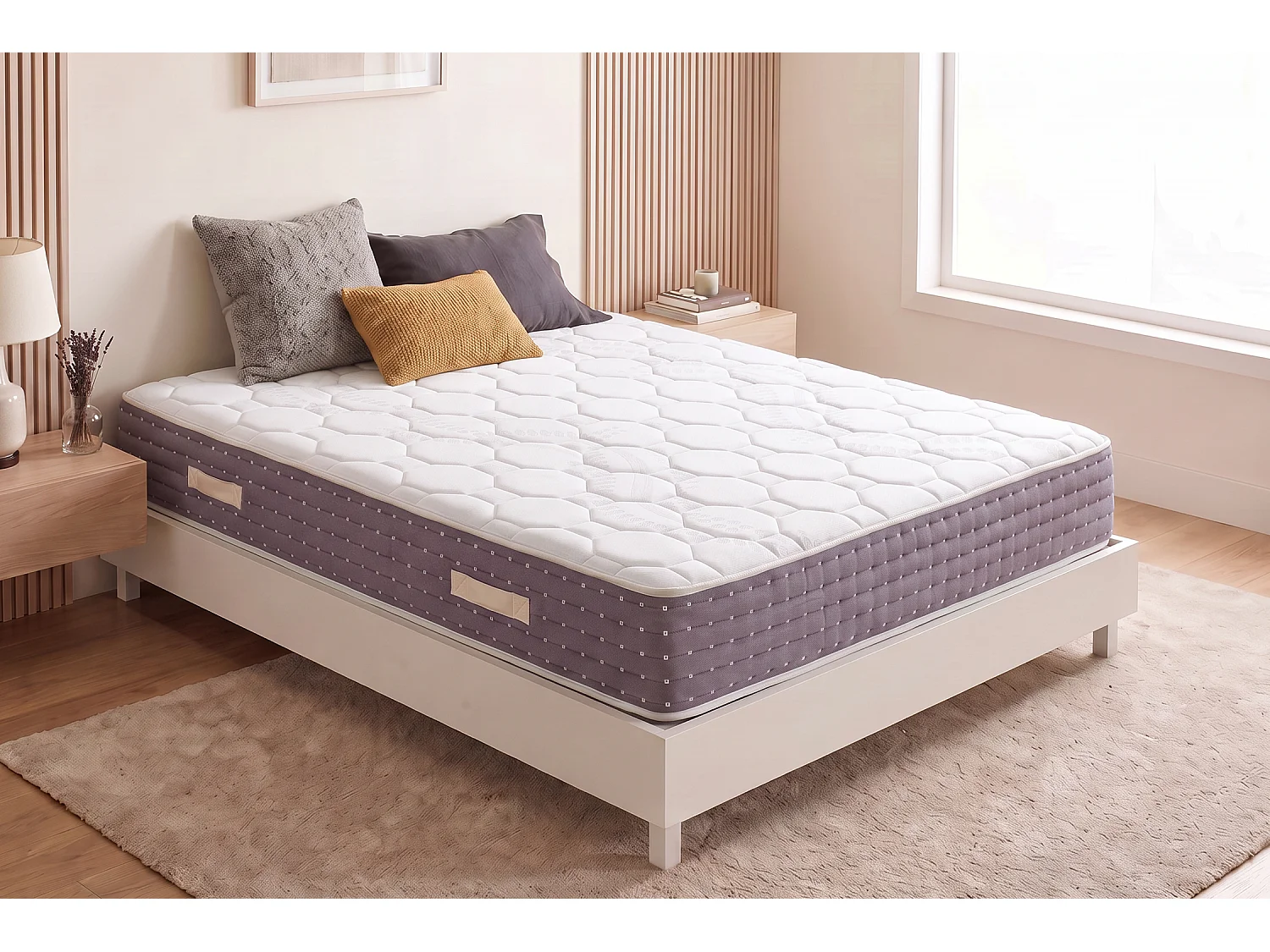 Pocketveren Matras Platinum Spring Multizone, 30cm, 160x190cm - Moonia