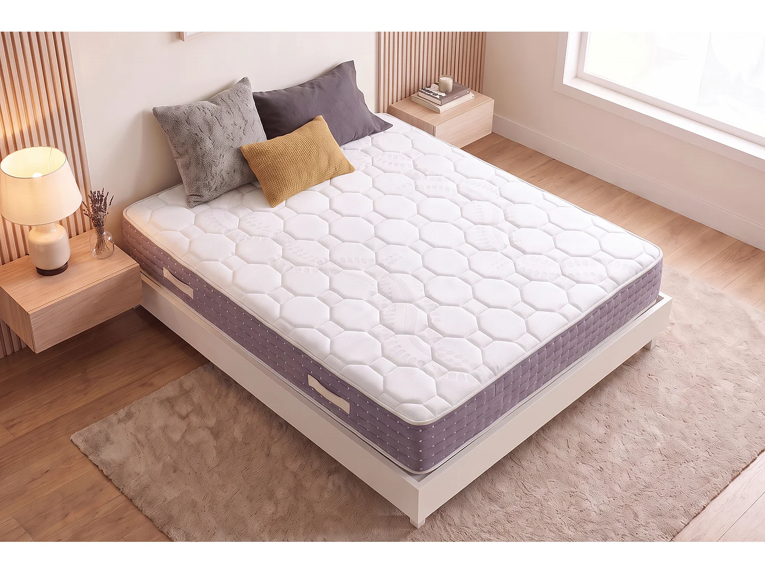 Pocketveren Matras Platinum Spring Multizone, 30cm, 160x190cm - Moonia