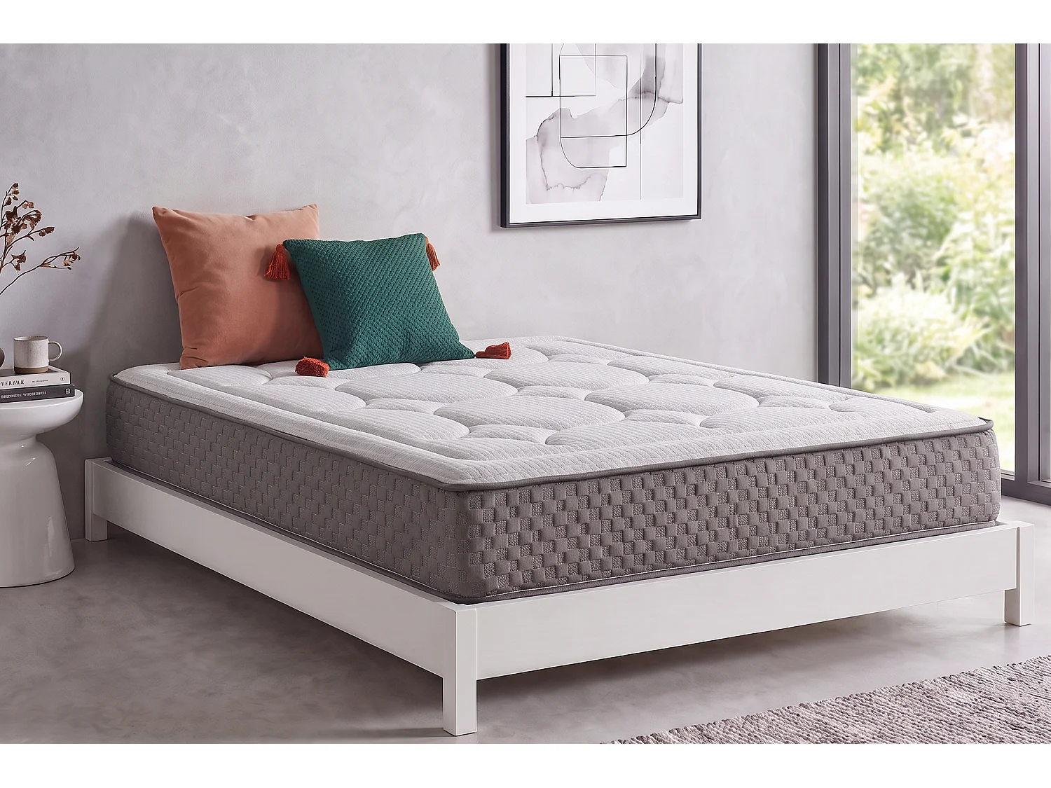 Colchón Viscoelástica Palace Confort Multizone - 120X190 cm - Moonia