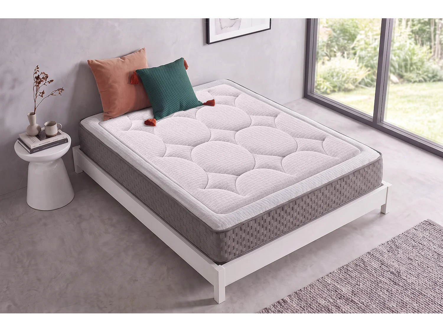 Colchón Viscoelástica Palace Confort Multizone - 120X190 cm - Moonia