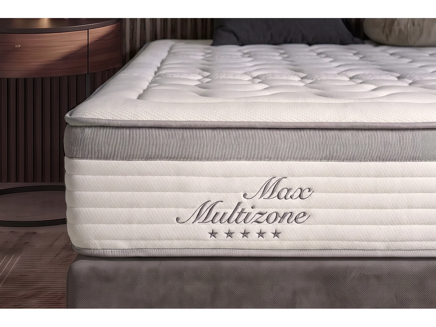 Materasso viscoelastico Grand Max Multizone - 100X200 cm - Moonia