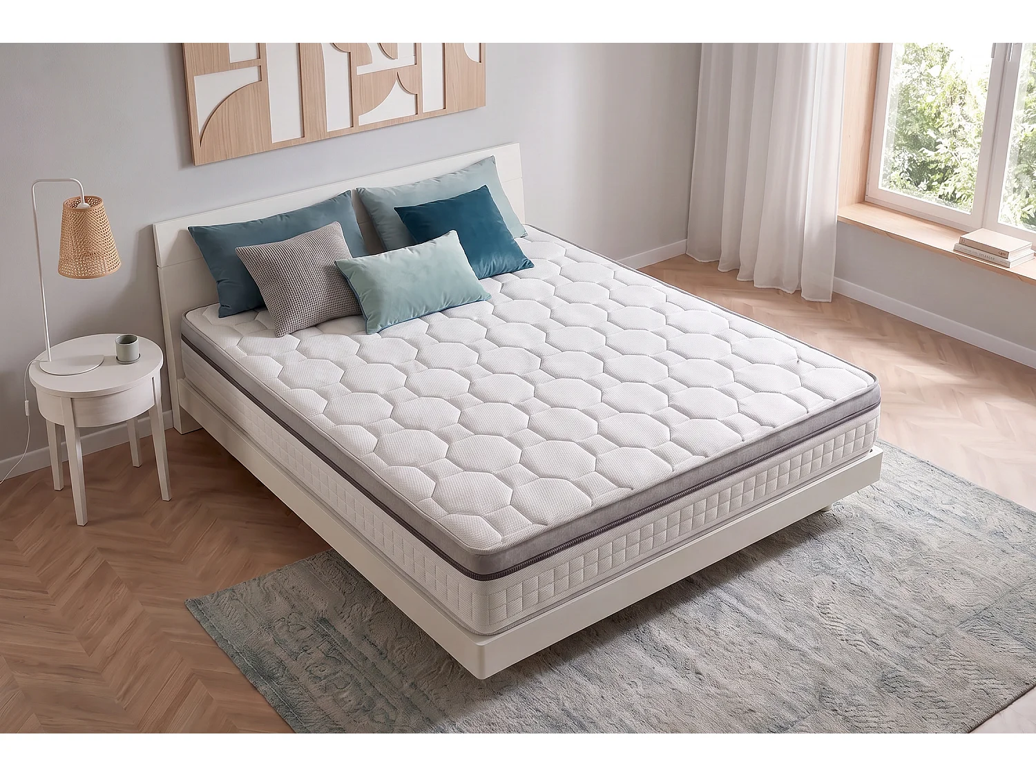 Pocketveren Matras Elite Plus Spring Multizone, 31cm, 140x190cm - Moonia