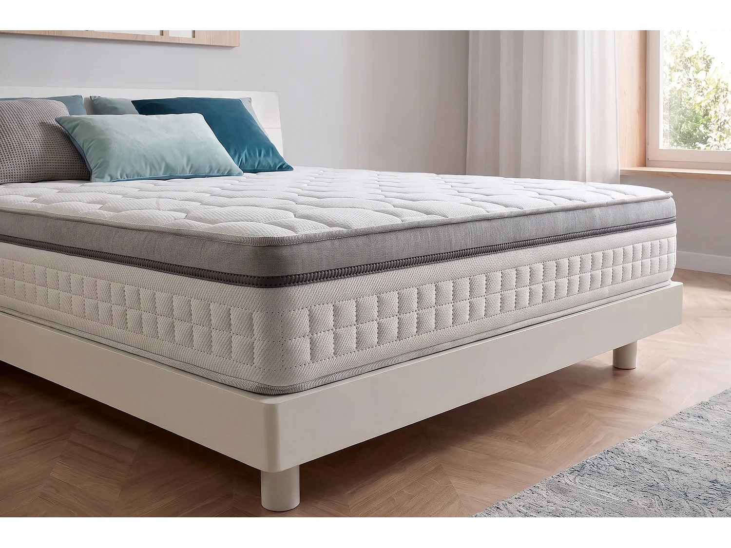 Pocketveren Matras Elite Plus Spring Multizone, 31cm, 140x190cm - Moonia