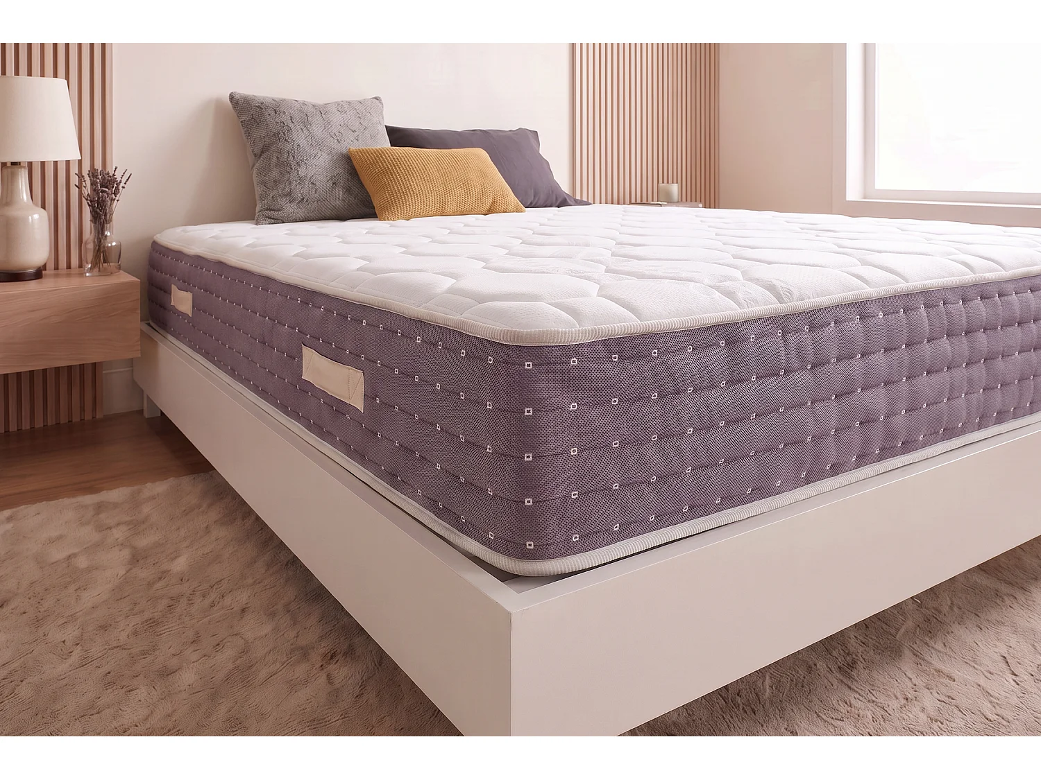 Pocketveren Matras Platinum Spring Multizone, 30cm, 140x190cm - Moonia