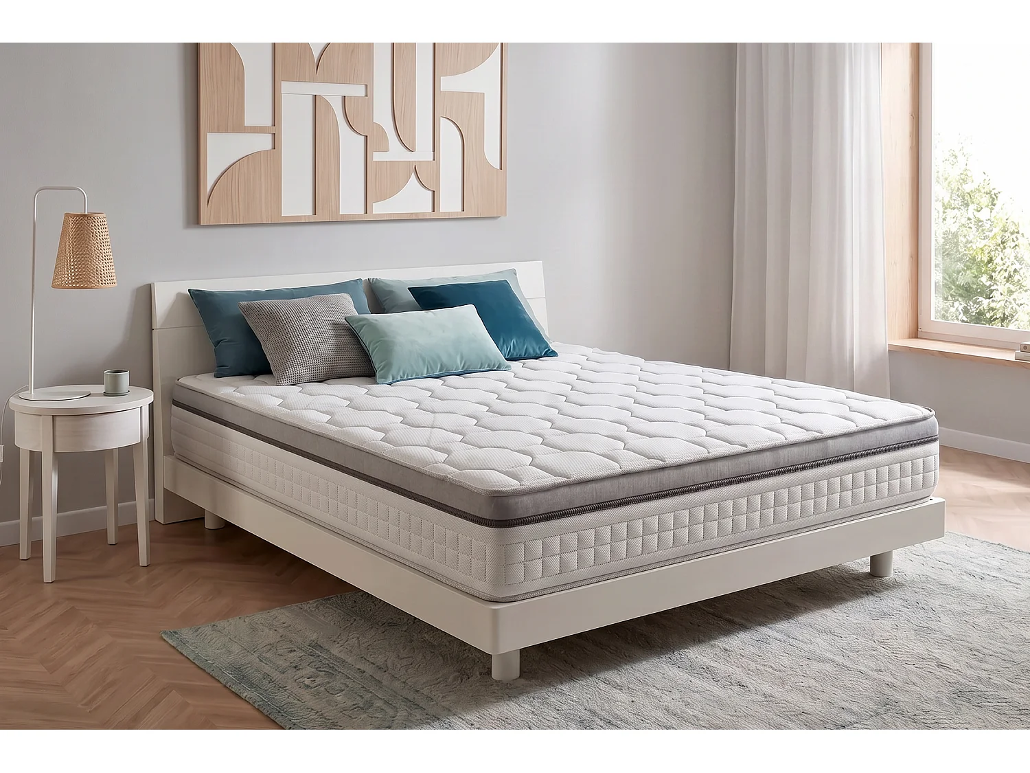 Pocketveren Matras Elite Plus Spring Multizone, 31cm, 90x200cm - Moonia
