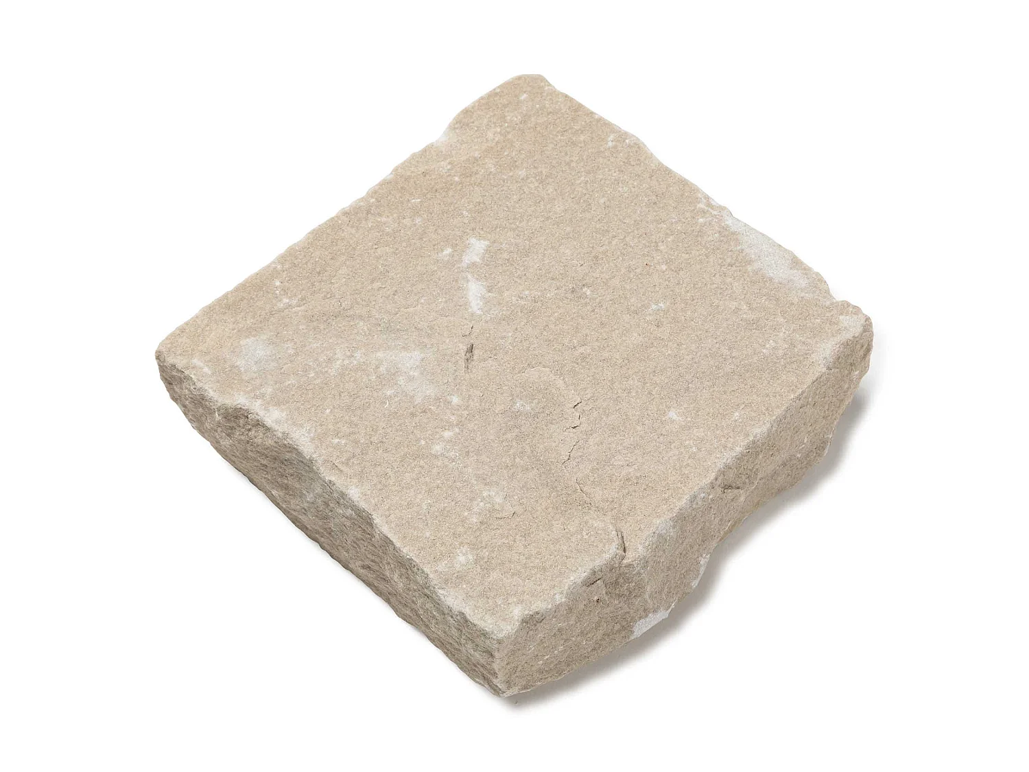 Pavé Grès Kandla Beige 14x14x3-5 cm (vendu au m² - 42 pavés/m²) - RO'MA NATURE