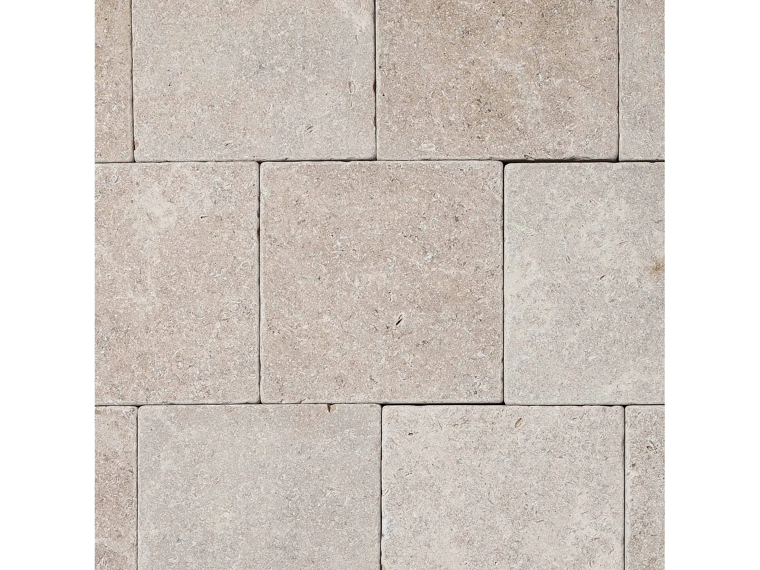 Pavé Pierre d'Egypte Beige 15x15x3 cm (vendu au m² - 45 pavés/m²) - RO'MA NATURE