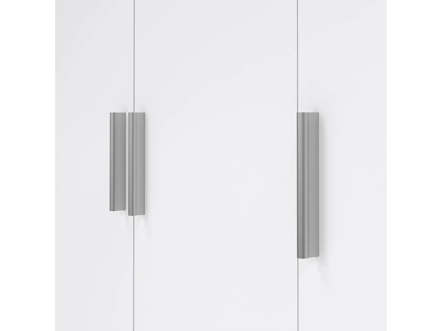 Armário Drivier de 3 portas, mobiliário de quarto, roupeiro, roupeiro, 118x50 h201 cm, carvalho e branco