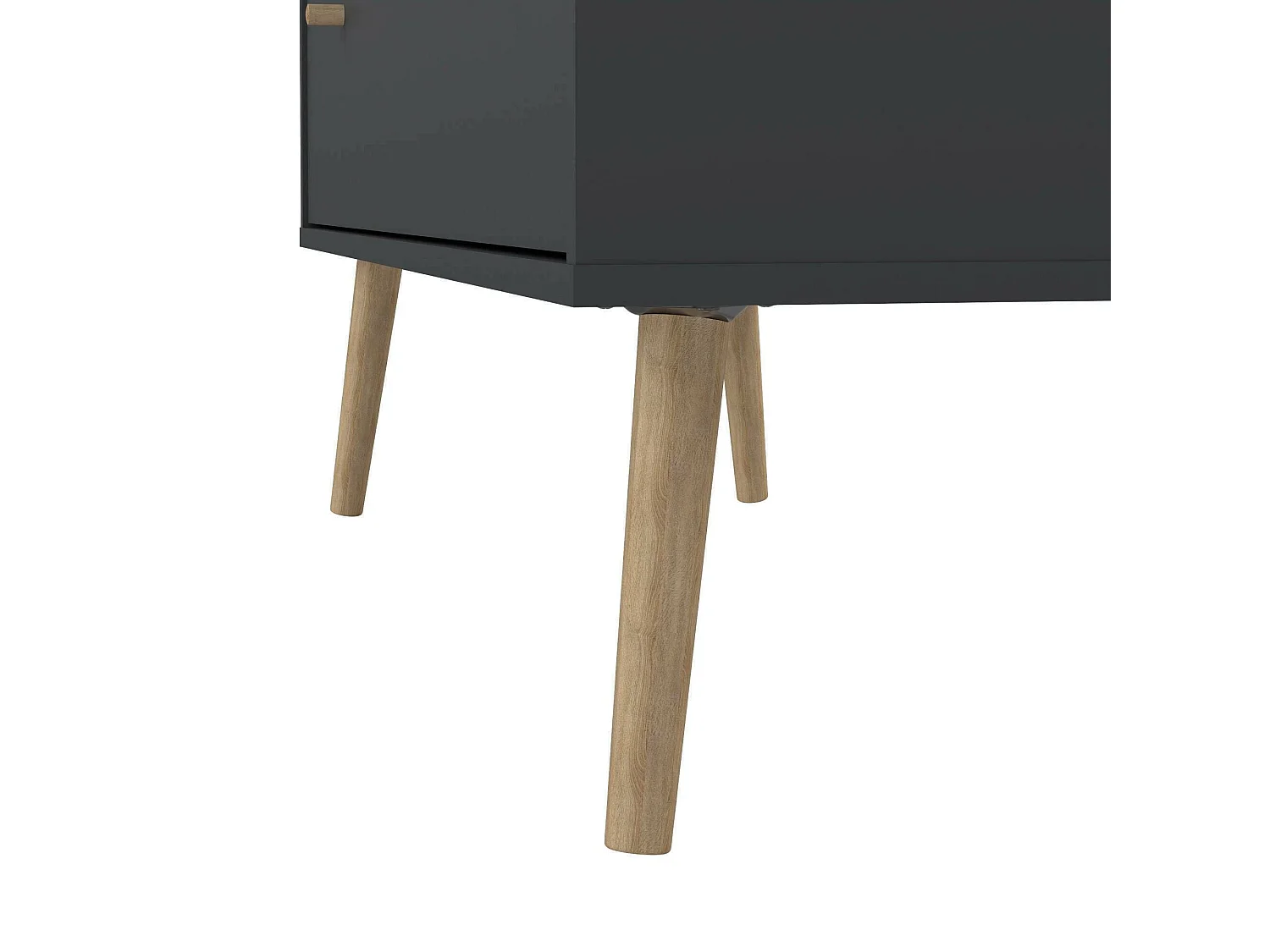 Cajonera Dromol, Cómoda multiusos, Cómoda de dormitorio, Gabinete con cajones, 99x39 h82 cm, Gris