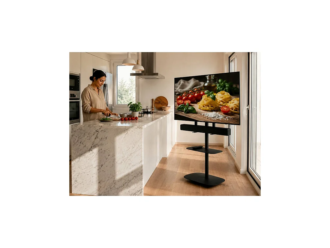 Support TV sur roulettes 27–65'', MOVI