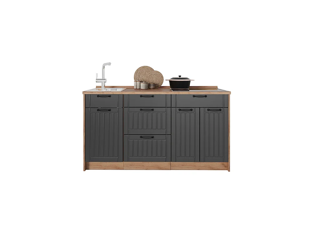 Blok kuchenny ciemnoszary 150x60x82 fame-line
