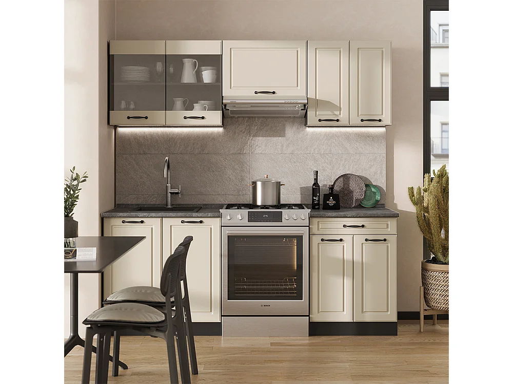 Wall cabinet sand Shaker Style/anthracite 60x31x40 r-line