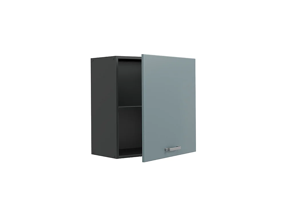 Wall cabinet blue-grey/anthracite 60x31x60 r-line