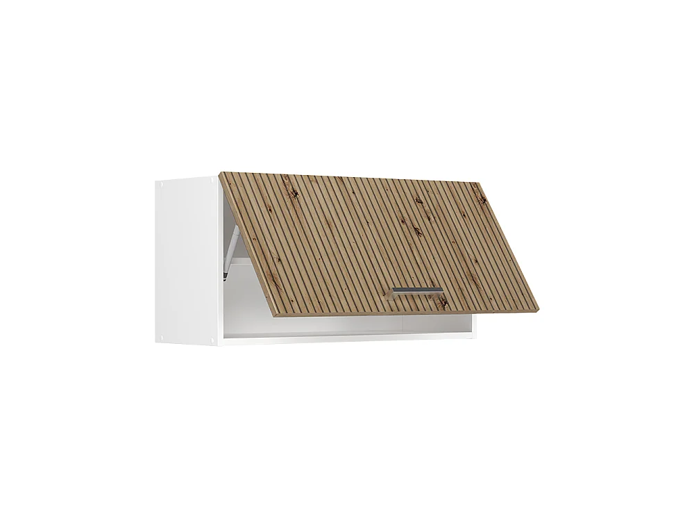 Wall cabinet artisan oak/white 80x31x40 r-line