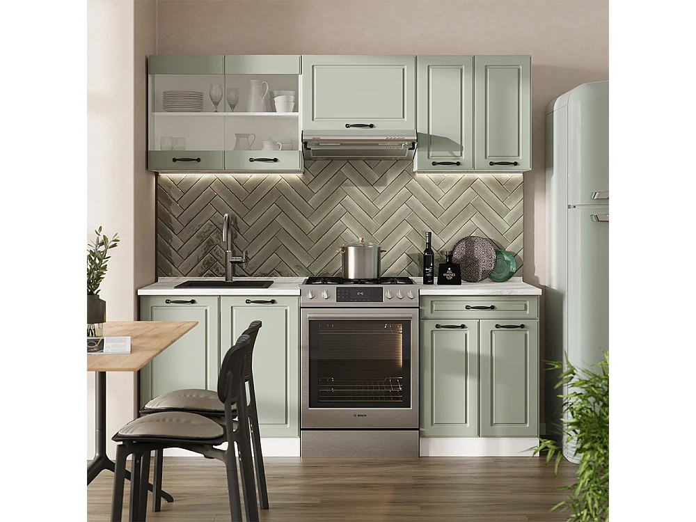 Wall cabinet mint shaker style/white 60x31x40 r-line