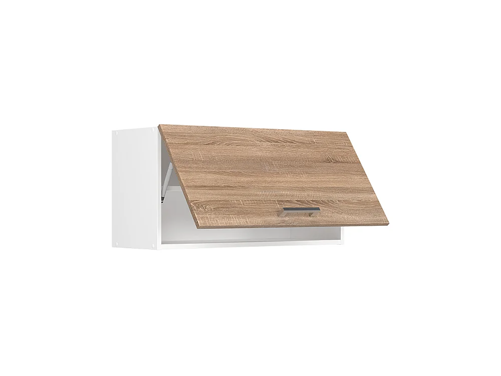 Wall cabinet sonoma/white 80x31x40 r-line