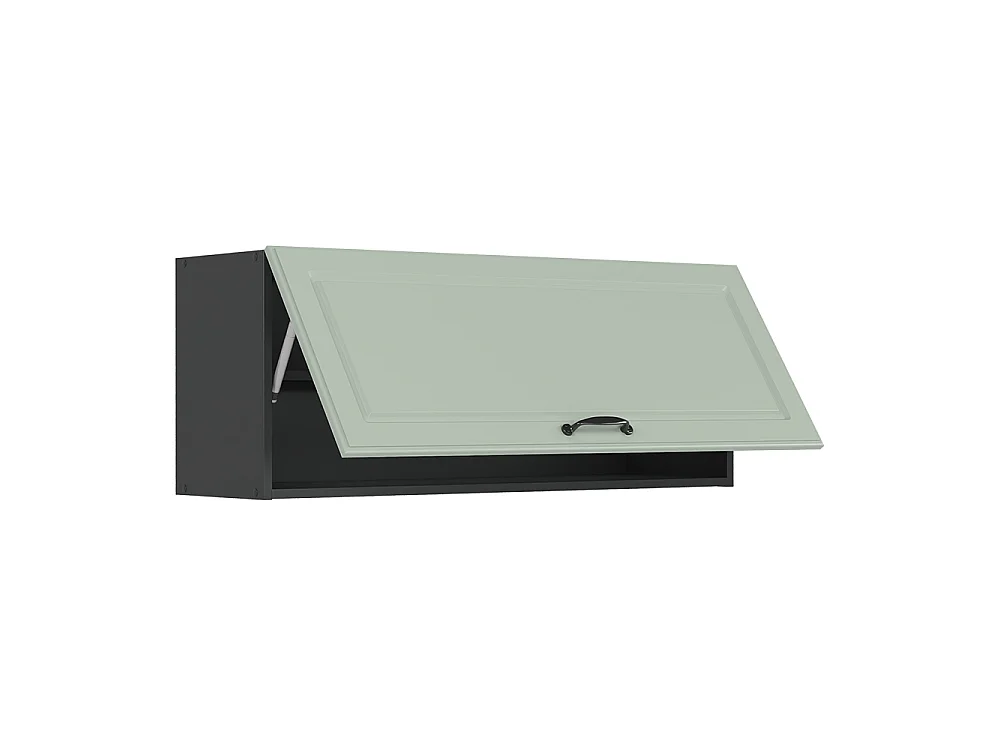 Väggskåp mint hus på landet/antracit 100x31x40 r-line