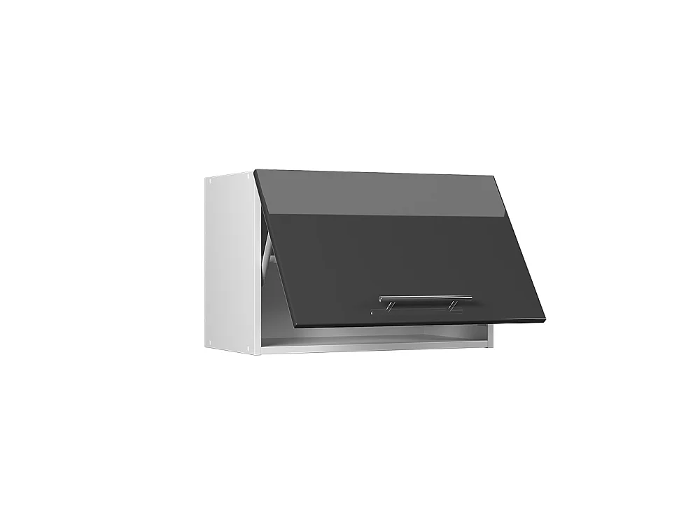 Wall cabinet anthracite high gloss/white 60x34.1x40 fame-line