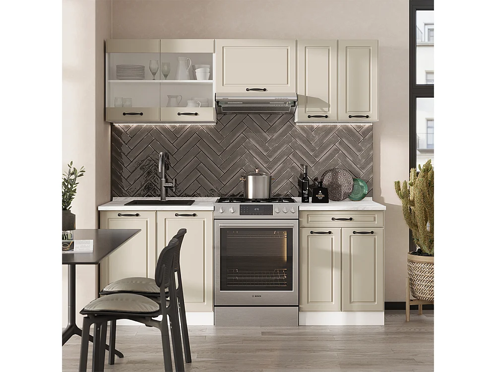 Wall cabinet sand Shaker Style/white 60x31x40 r-line