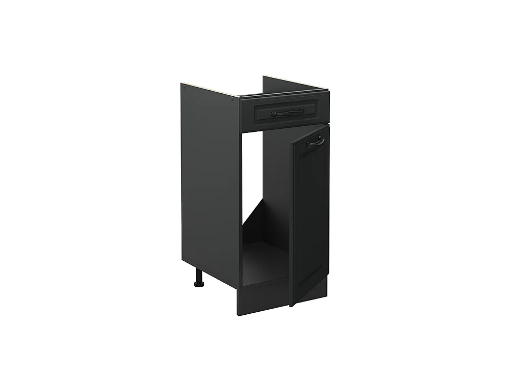 Kitchen base cabinet anthracite Shaker Style/anthracite 40x60x81.6 r-line